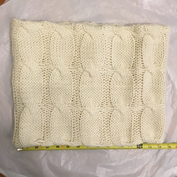 NWT L.L. Bean Chunky Knit Neck Warmer Gaiter - Picture 1 of 3